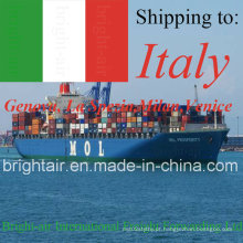 Transporte marítimo acelerado taxas de frete direto cobra a entrega da China para a Itália